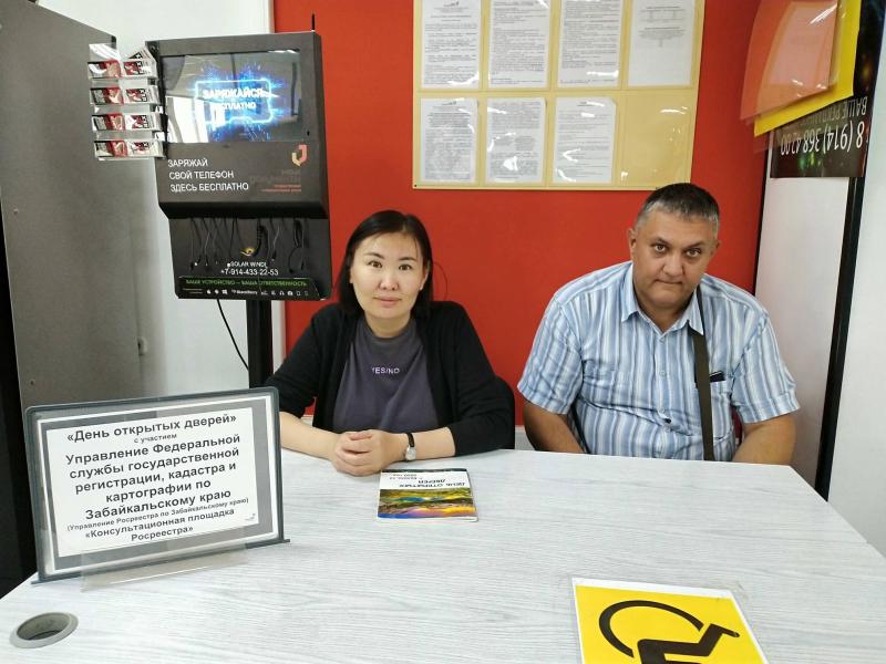 8 граждан и предпринимателей проконсультировали специалисты забайкальского Росреестра