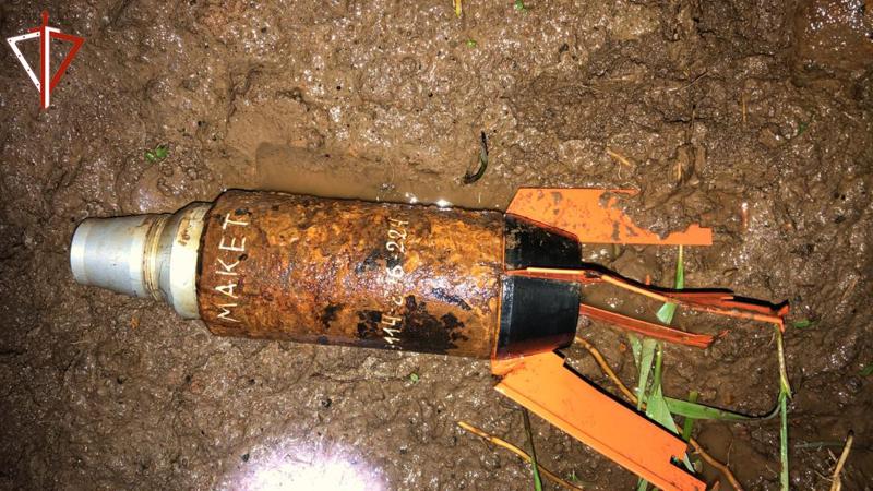 В Марий Эл взрывотехники ОМОН «Таир» Росгвардии обследовали подозрительный предмет, похожий на снаряд