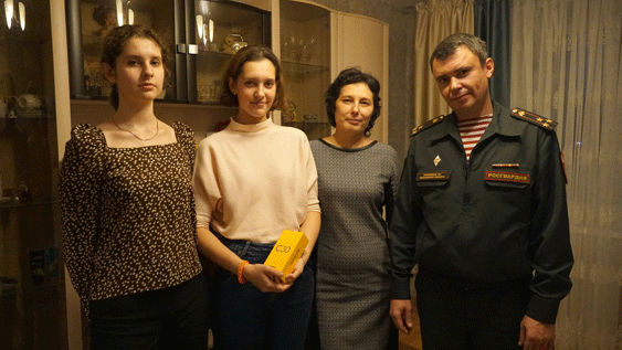 Ульяновские росгвардейцы посетили семьи сотрудников и военнослужащих, погибших при исполнении служебного долга