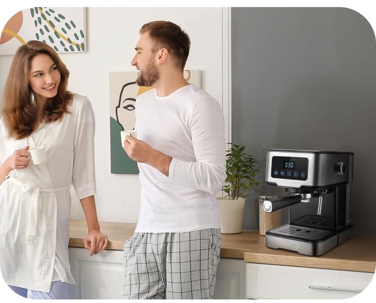 Представлена новая модель кофеварки – BQ CM9000 со встроенным капучинатором