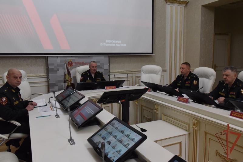 Начальник Управления Росгвардии по Хакасии принимает участие в оперативном сборе руководящего состава Сибирского округа