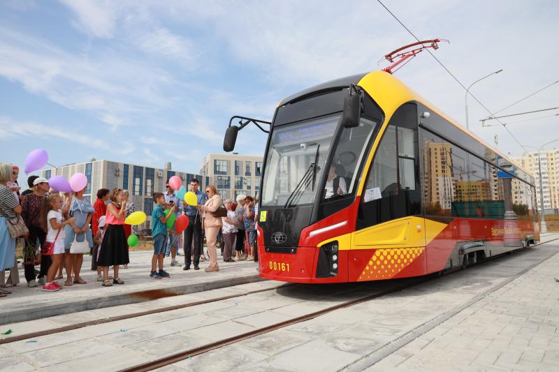 За полгода новые трамваи «Львенок» перевезли около 550 тысяч пассажиров из Екатеринбурга до Верхней Пышмы
