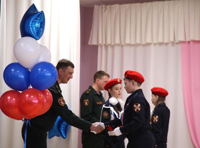 Подшефные Росгвардии из Мордовии принесли кадетскую клятву