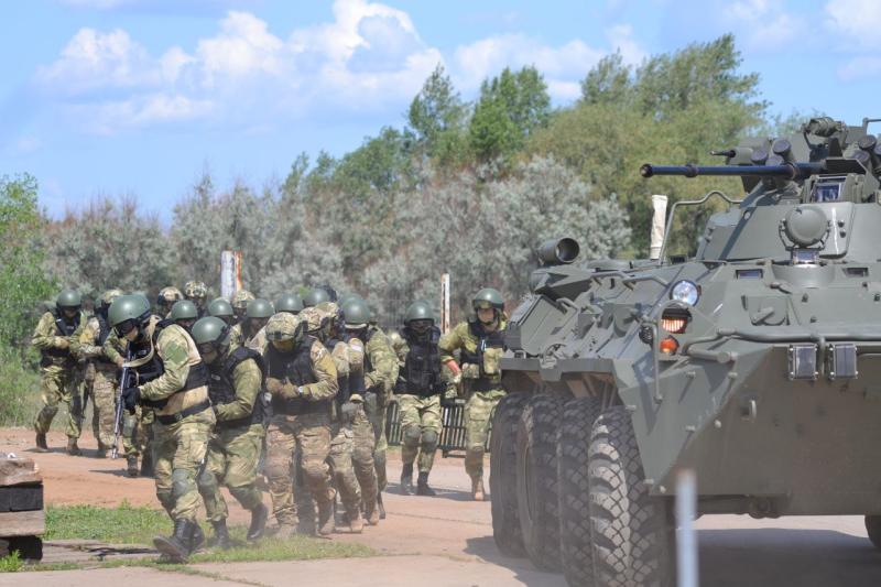 Росгвардейцы приняли участие в антитеррористическом учении в Оренбургской области