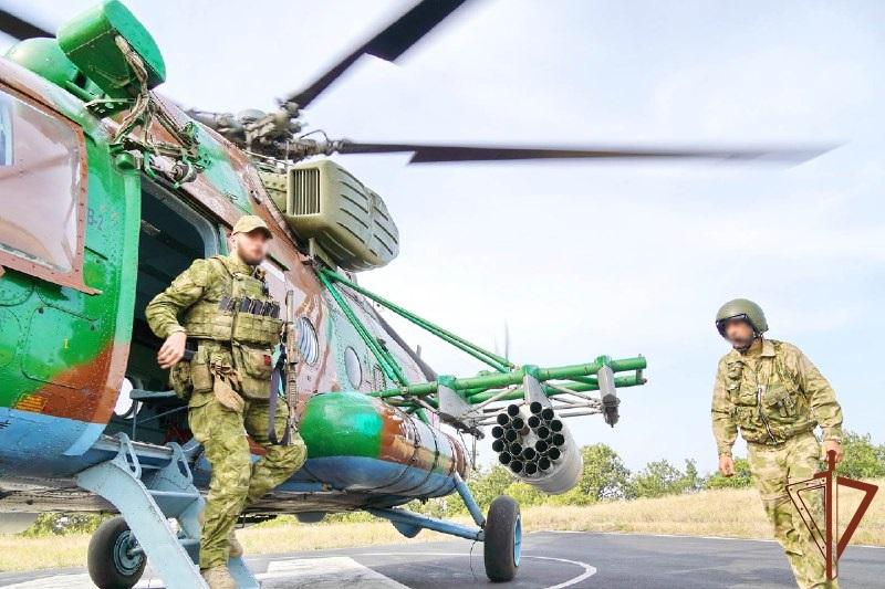 Росгвардия показала видеокадры работы военных лётчиков в зоне СВО (ВИДЕО)