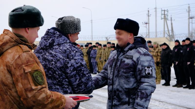 Росгвардейцы за проявленное мужество и профессионализм были отмечены государственными наградами в Тамбове