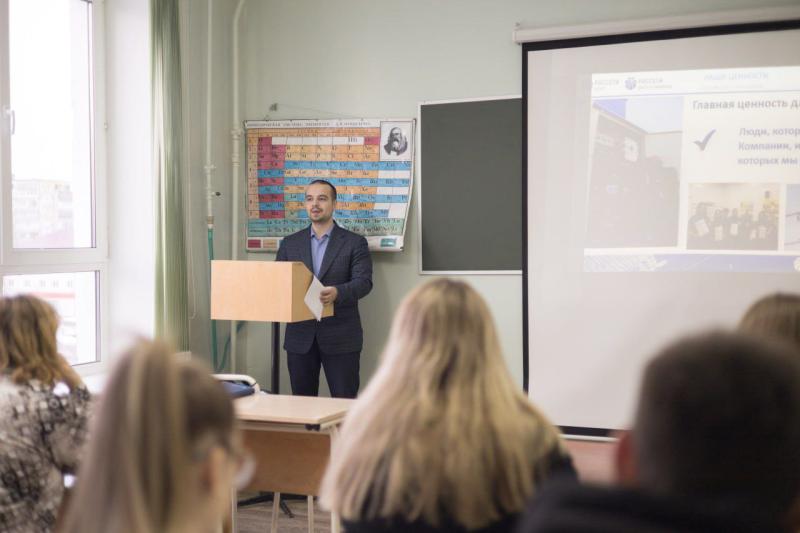 Представители «Владимирэнерго»встретились с будущими специалистами по охране труда