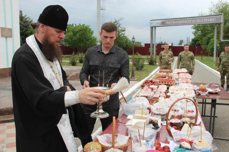 В ОГВ(с) на Северном Кавказе состоялось пасхальное богослужение