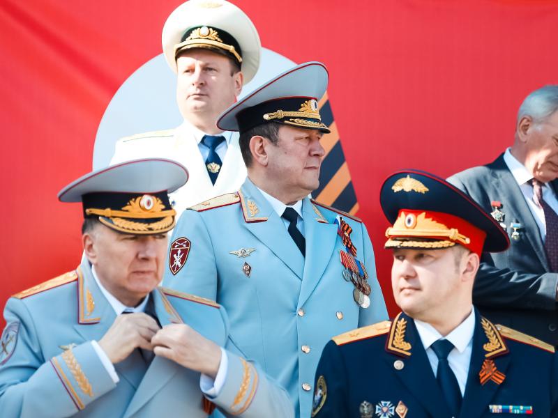 Начальник Управления Росгвардии по Кемеровской области - Кузбассу принял участие в праздничных мероприятиях, посвященных Дню Победы