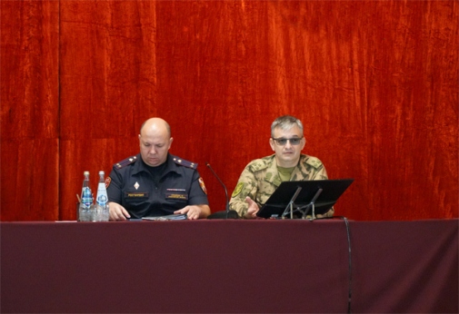 В Ульяновске с личным составом Росгвардии проведено обучение мерам пожарной безопасности