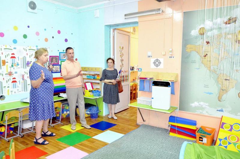 Депутат ЗСК Виктор Тепляков провёл комиссионный осмотр детского сада на улице Абрикосовая