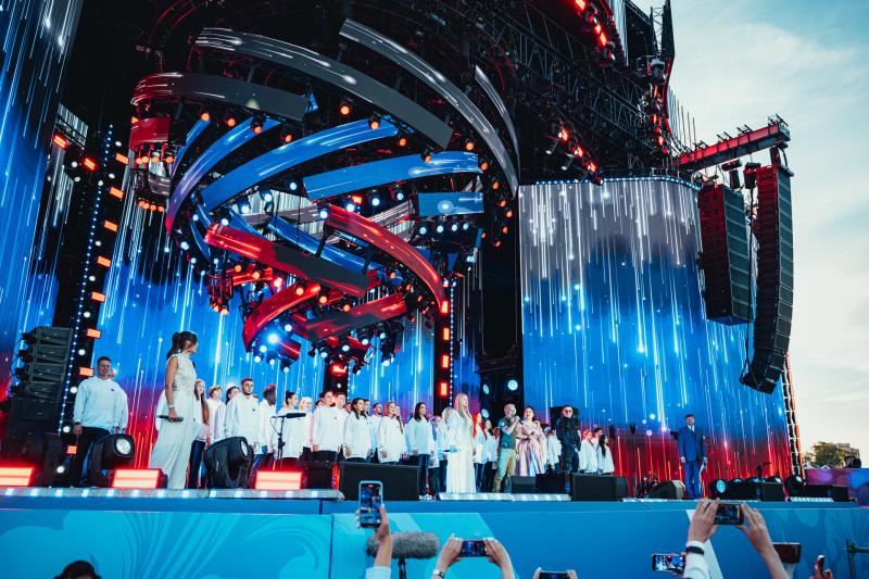 Более 150 тысяч человек посетило мультиформатный фестиваль в честь Дня России