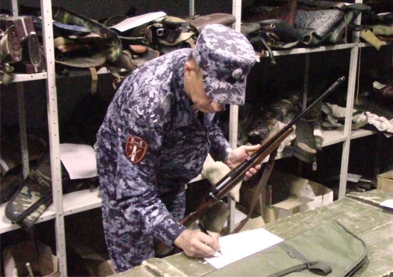 В Мордовии сотрудниками Росгвардии за прошедшую неделю изъяты 14 единиц оружия