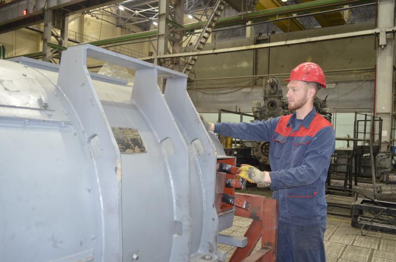 В Оренбургском филиале АО «Желдорреммаш» освоен ремонт нового оборудования для тепловозов «Витязь», работающих на БАМе