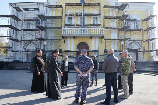 В Ульяновске сотрудники Росгвардии провели занятие по антитеррористической  защищенности для священнослужителей