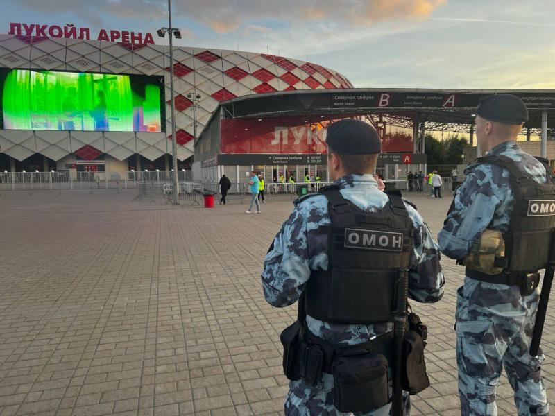 Росгвардия обеспечила безопасность на спортивных мероприятиях в Москве