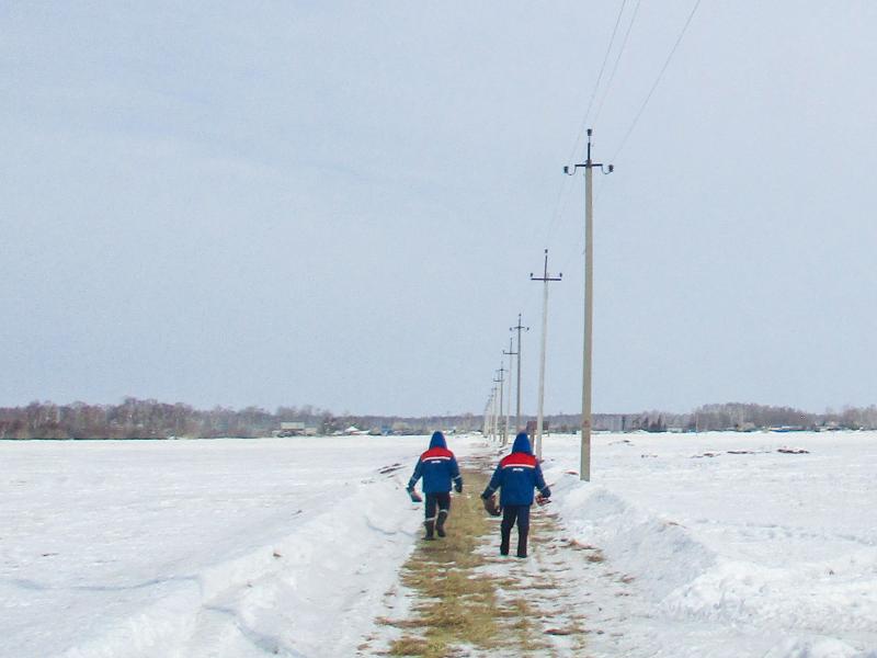 Почти 2000 опор ЛЭП заменили в Новосибирской области