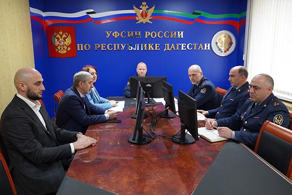 Начальник УФСИН Дагестана Сергей Ролдугин принял участие в совещании по взаимодействию производственного сектора УИС с органами государственной власти Российской Федерации