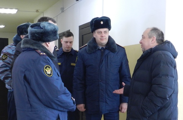 ИК-2 УФСИН России по Курганской области посетили президент региональной Торгово-промышленной палаты Илья Назаренко и Уполномоченный по защите прав предпринимателей Алексей Чуев