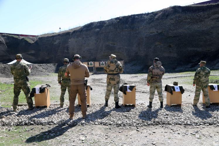 В ОГВ(с) прошли приуроченные ко Дню Росгвардии соревнования по стрельбе