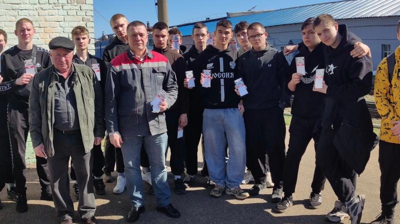 Учащиеся Вяземского железнодорожного техникума посетили СЛД «Вязьма»