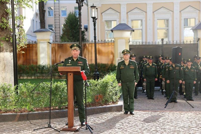 У штаба МТО заложили первый камень в основание 
храма Иосифа Волоцкого