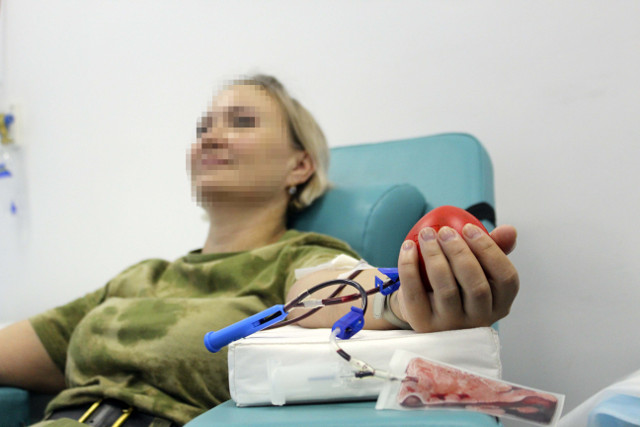 Росгвардейцы сдали донорскую кровь для медицинских учреждений Херсонской области