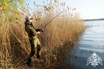 Ульяновские росгвардейцы выбрали лучшего рыбака