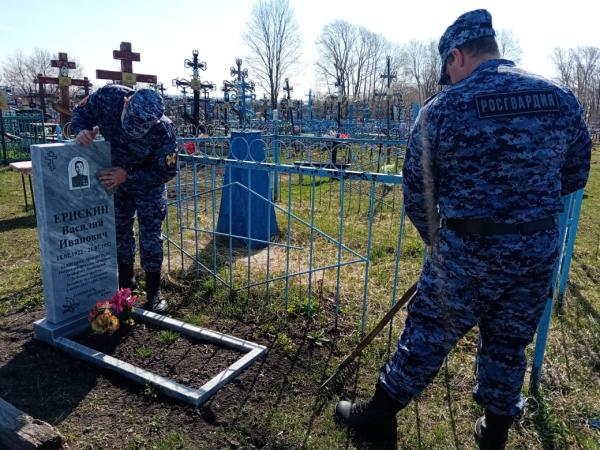 В Мордовии росгвардейцы присоединились к ведомственной акции «Вахта Памяти»