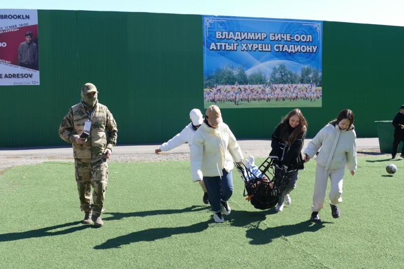 Росгвардия выступила судьями на военно-историческом квесте «По дорогам Великой Победы» в г. Кызыле