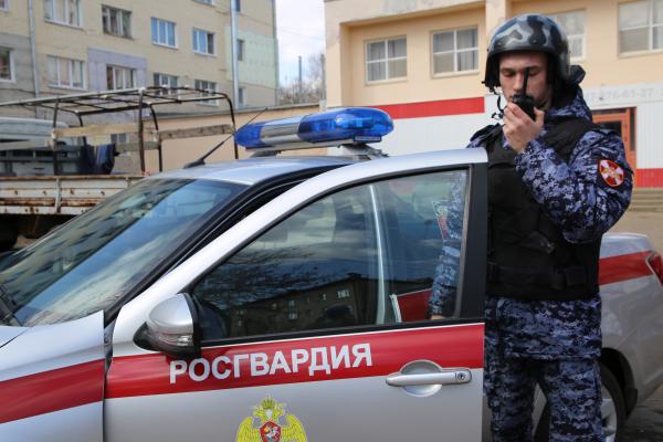 В Саранске росгвардейцы задержали подозреваемую в совершении кражи