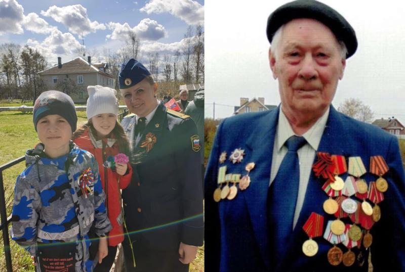 «И в душе остаётся след, - остаётся со мной мой прадед!»