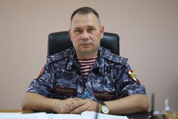 Начальника вневедомственной охраны Росгвардии по Республике Мордовия ответил на вопросы граждан