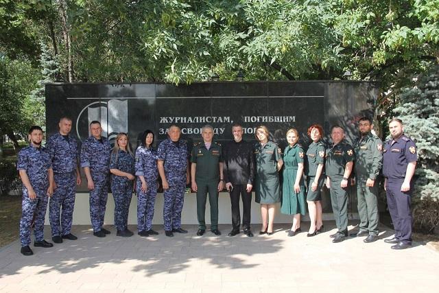 В Грозном прошел учебно-методический сбор начальников пресс-служб Северо-Кавказского округа Росгвардии