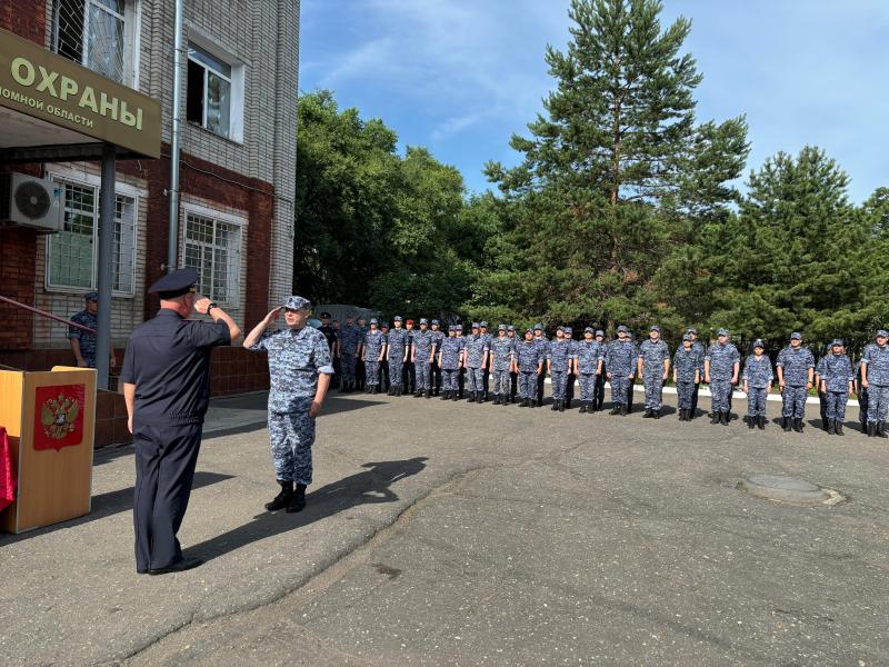 В подразделениях Управления Росгвардии по Еврейской автономной области начался новый учебный период