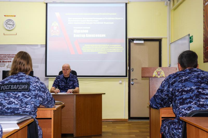 В Марий Эл начался летний период подготовки личного состава Росгвардии