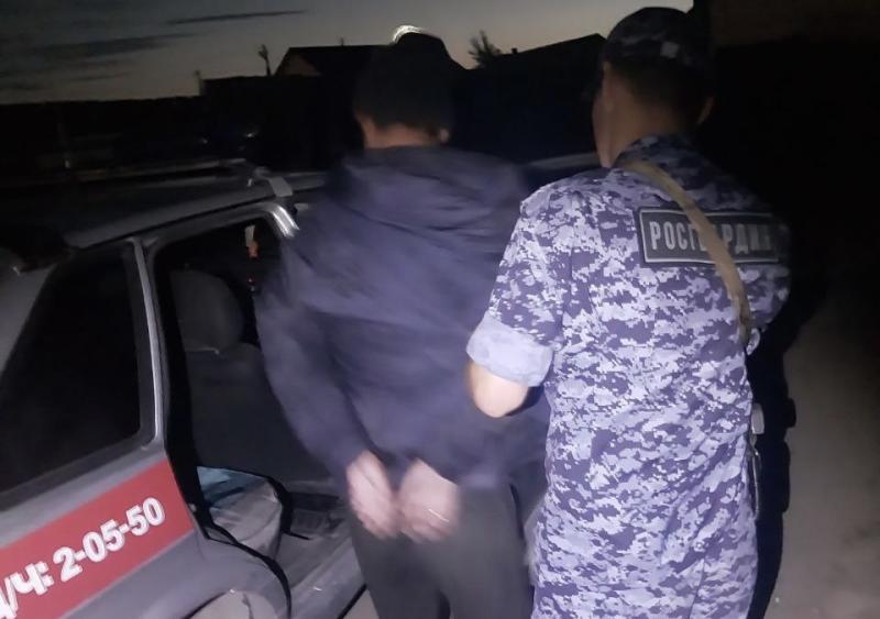 Кызылские росгвардейцы задержали совершившего разбой злоумышленника