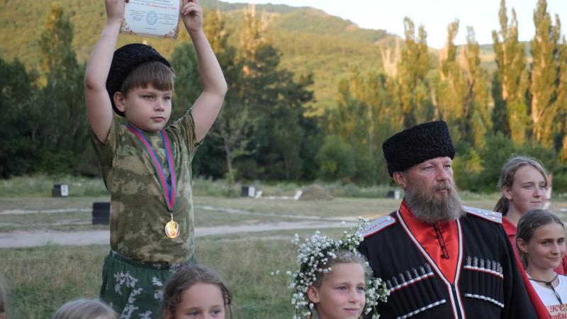 Помощник инструктора Кубанского казачьего центра «Баско» Тархов Иван Сергеевич (9 лет) стал Чемпионом Кубани!