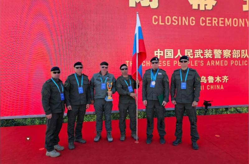 Сотрудники полицейского спецназа Росгвардии выступили на Международных снайперских соревнованиях в Китае