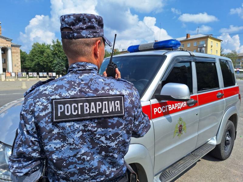 В Подмосковье сотрудники Росгвардии задержали подозреваемого в краже