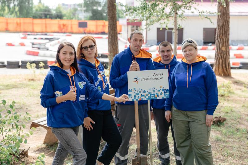 В Верхней Пышме появилось уникальное зеленое пространство – городская эко-аллея