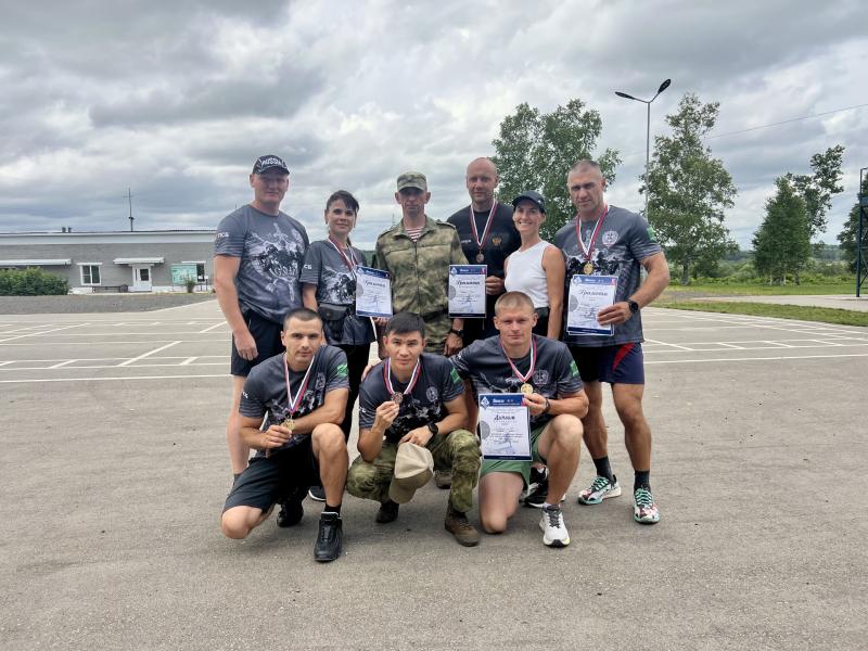 Росгвардия ЕАО успешно выступила на спартакиаде «Динамо»: победа в эстафете и второе общекомандное место