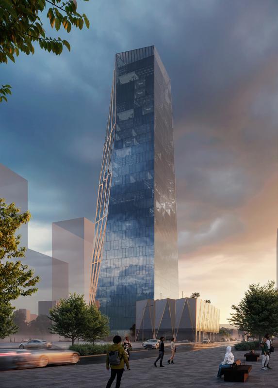 Офисный небоскреб с всесезонной террасой построят на берегу Химкинского водохранилища