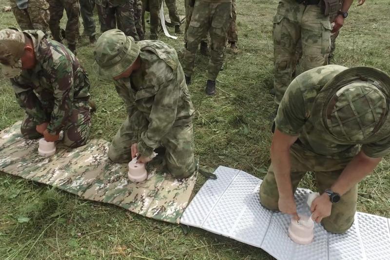 Бойцы спецназа Росгвардии Тувы вернулись со сборов санитарных инструкторов Сибирского округа