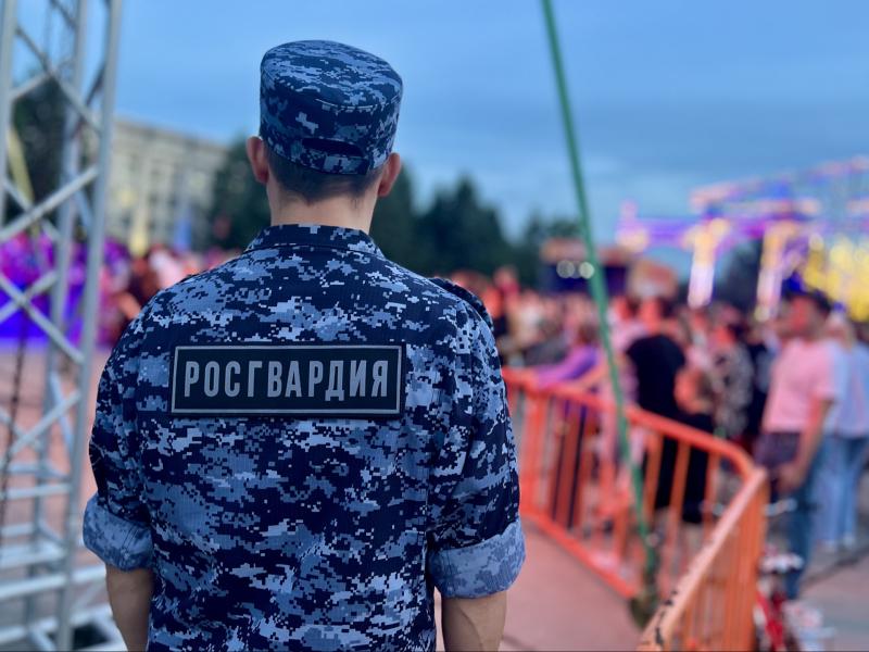 Сотрудники Росгвардии по ЕАО создали надёжную охрану порядка на Всероссийском фестивале