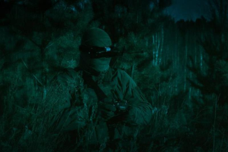 «Ночные охотники» «стальной» бригады Росгвардии уничтожили две «Бабы-Яги» и боевика ВСУ на харьковском направлении