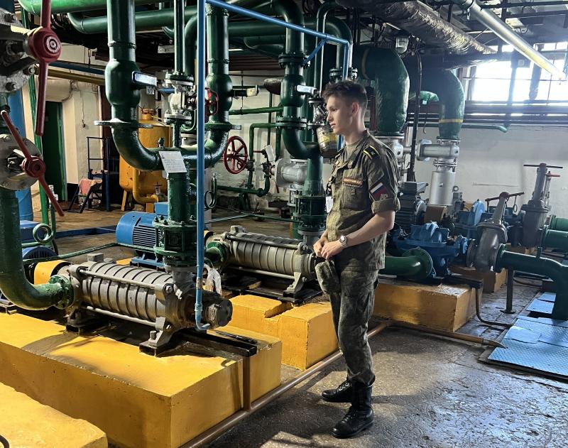 В ЖКС № 10 (г. Комсомольск-на-Амуре) филиала ЦЖКУ Минобороны России (по ВКС) прошла производственная практика.