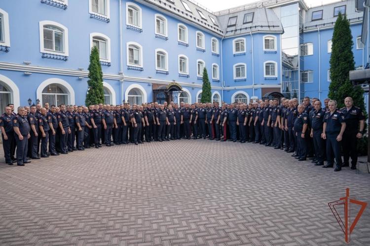 Начальник областного управления вневедомственной охраны Росгвардии принял участие во Всероссийском совещании в Туле