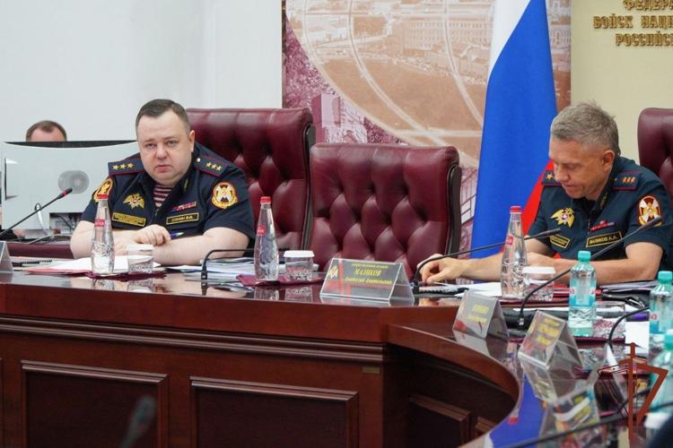 В Росгвардии состоялось заседание Оперативного штаба