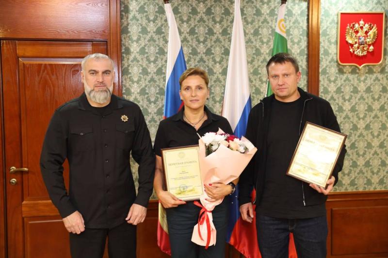 ДЕЛЕГАЦИЯ РОСГВАРДИИ ИЗ МОСКВЫ И ПЕРМИ ПОСЕТИЛА ЧЕЧЕНСКУЮ РЕСПУБЛИКУ